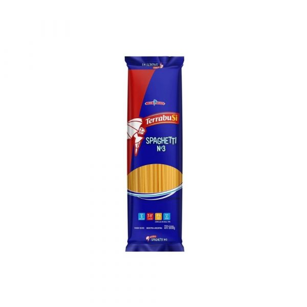 Fideos Terrabusi Spaghetti Nº 3 500 gr
