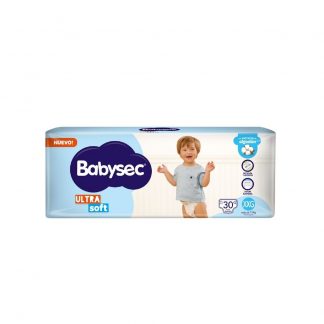 Pañal Babysec Ultra Soft Hiperpack XXG x 30 unidades
