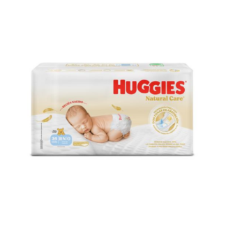 Pañal Huggies Natural Care RN x 34 unidades