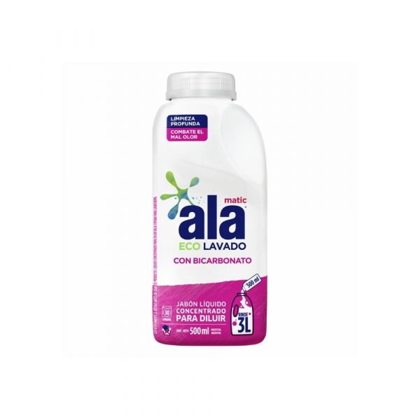 Jabón Ala Líquido Ecolavado para Diluir con Bicarbonato 500 ml