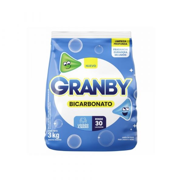 Jabón Granby Regular Limón con Bicarbonato 3 kg