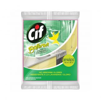CIF Ballerina Antibacterial Multiuso 3 Paños