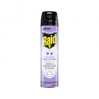 Insecticida Raid Mata Pulgas y Garrapatas 360 ml