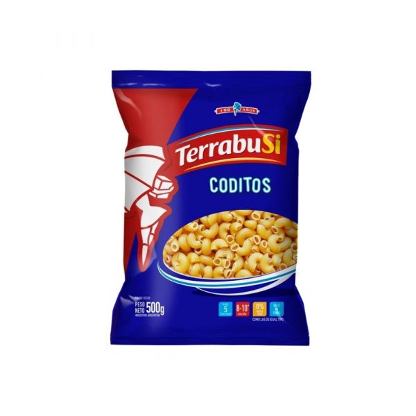 Fideos Terrabusi Coditos 500 gr