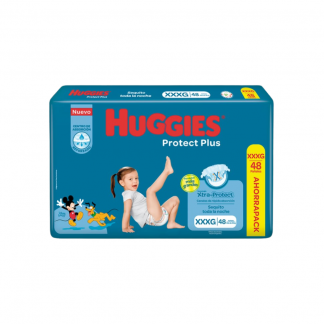 Pañal Huggies Protect Plus Pack Ahorro XXXG x 48 unidades