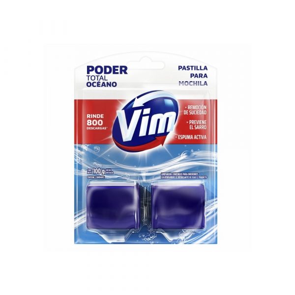 Vim Pastilla p/ Mochila Duopack 100 g Océano