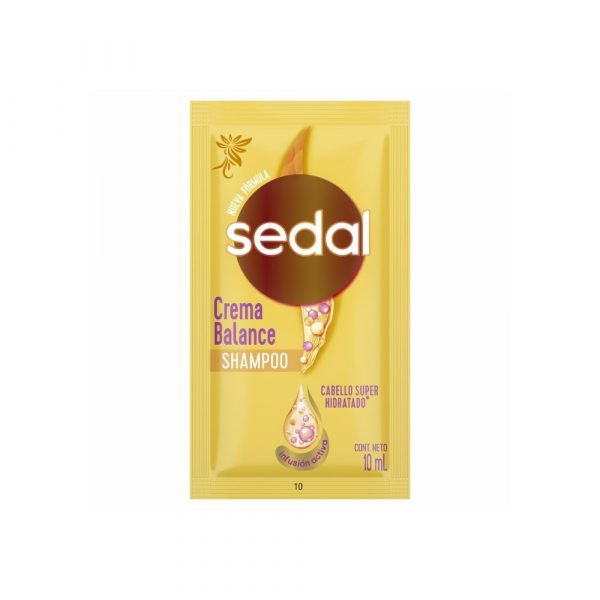 Shampoo Sedal Crema Balance Hidratante Sachets 10 ml