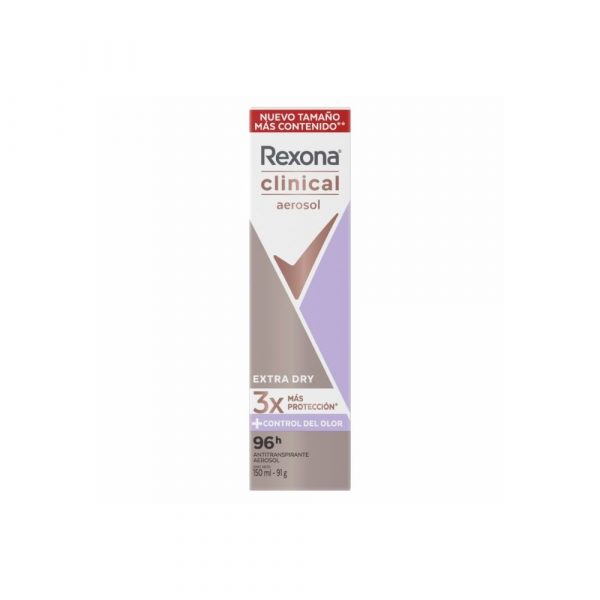 Desodorante Rexona Antitranspirante Women Clinical Extra Dry 150 ml