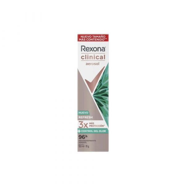 Desodorante Rexona Antitranspirante Women Clinical Refresh 150 ml