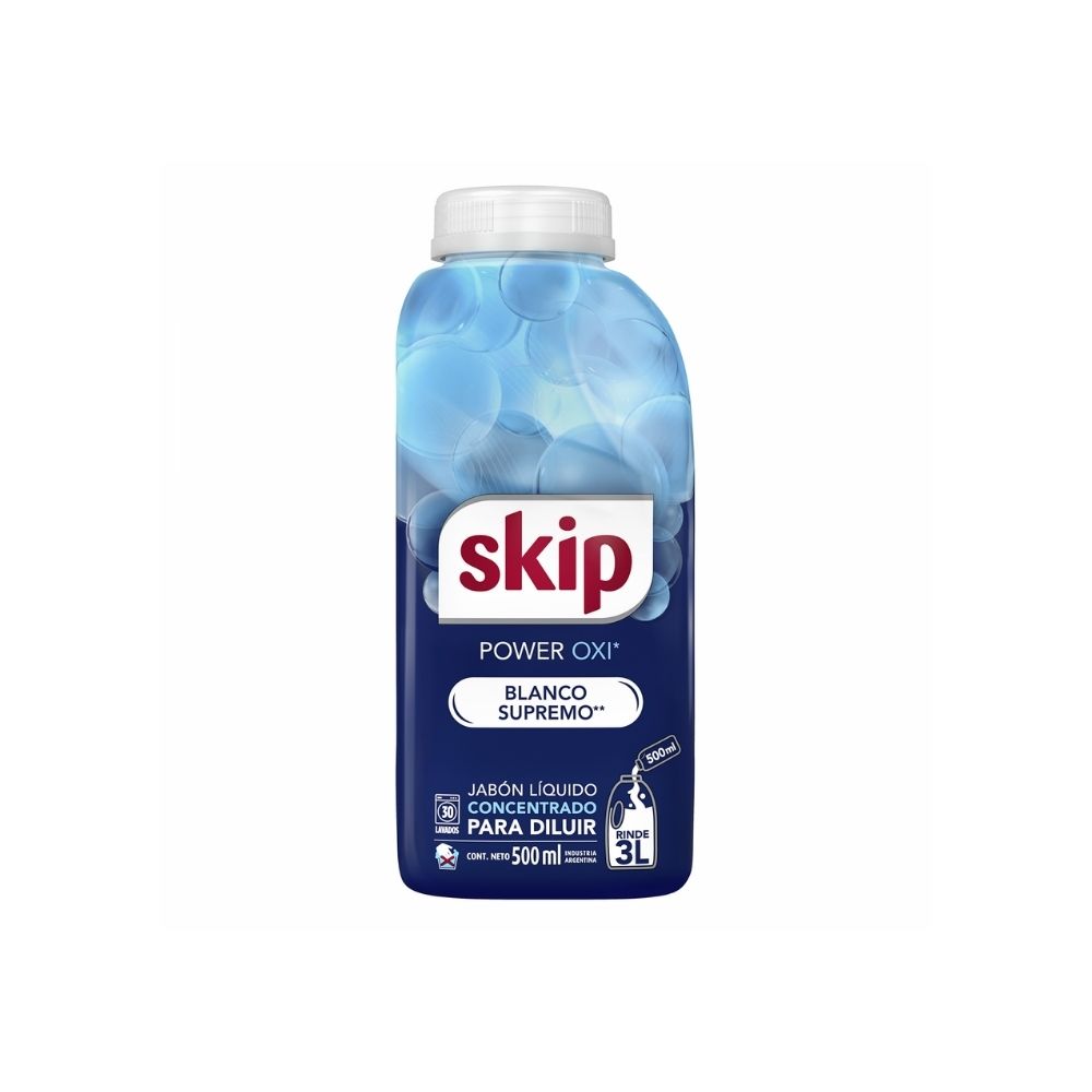 Jabón Skip Líquido Blanco Supremo 500 ml