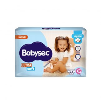 Pañal Babysec Ultra Soft Superpack XG x 52 unidades