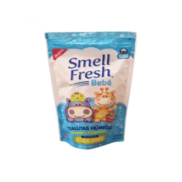 Toallas Húmedas Smell Fresh Aloe Vera 70 unidades