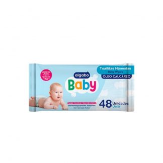 Toallas Húmedas Algabo Baby c/Óleo 48 unidades