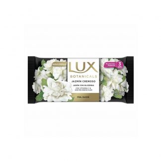 Jabón Lux Botanic Jazmín Cremoso 3 unid x 120 gr