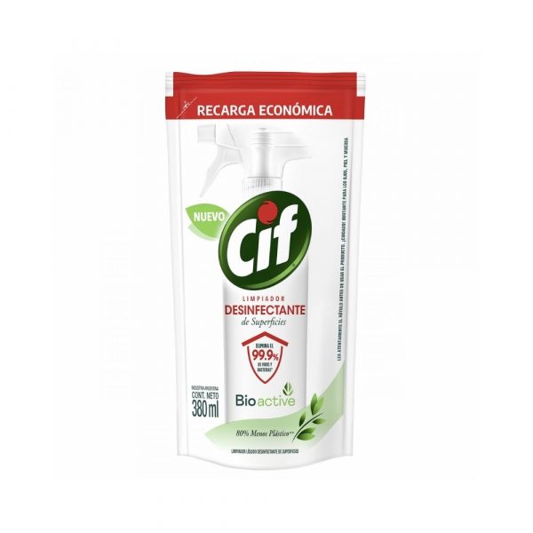 CIF Desinfectante Bio Active 380 ml DP