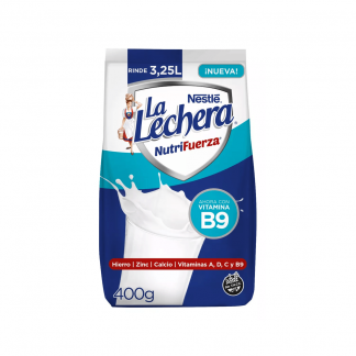 Leche en Polvo La Lechera Nutrifuerta 400 gr