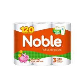 Rollo de Cocina Noble 3 unidades x 40 Paños