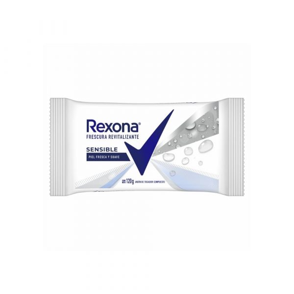 Jabón Rexona Sensible 120 gr