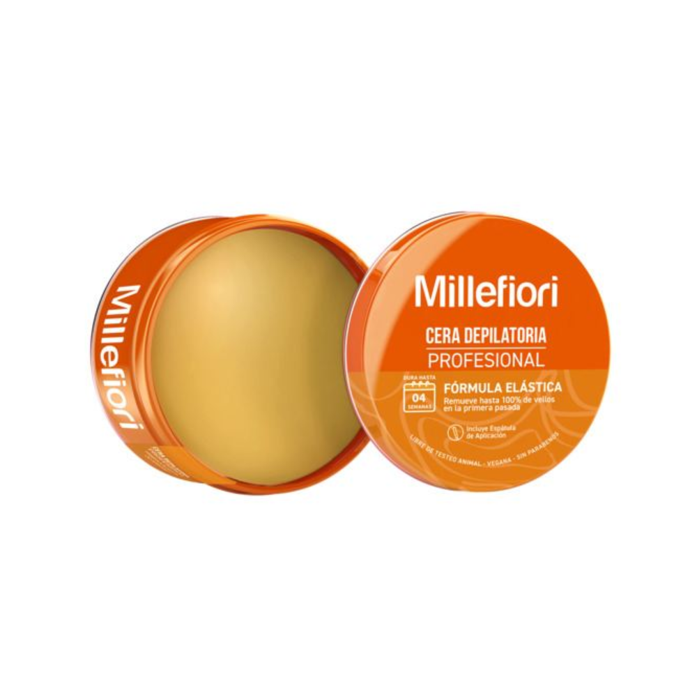 Cera Depilatoria Millefiori Lata Profesional 200 gr