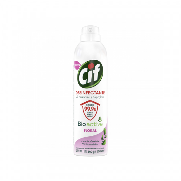 Cif Desinfectante Floral Bio Active Aerosol 360 ml