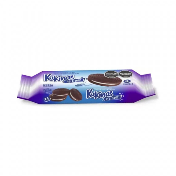 Galletas Kukinas Chocolate Rellenas 65 gr