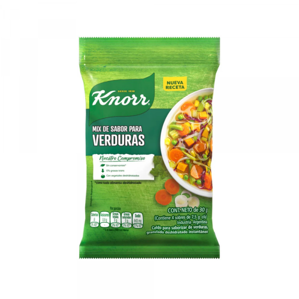 Knorr Mix Sabor Verduras 4 unidades