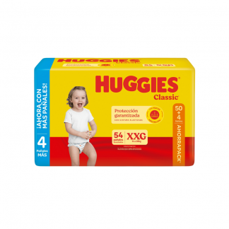 Pañal Huggies Classic Ahorro XXG x 54 unidades