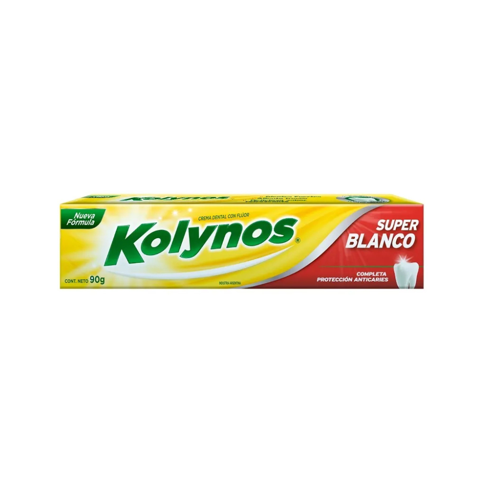 Crema Dental Kolynos Super Blanco 90 gr