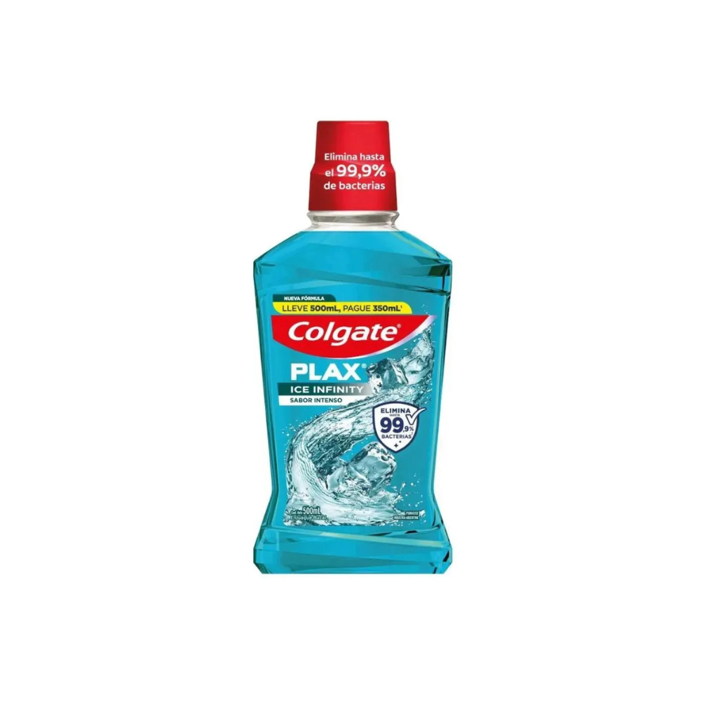 Enjuague Bucal Colgate Plax Ice Infinity 500 ml