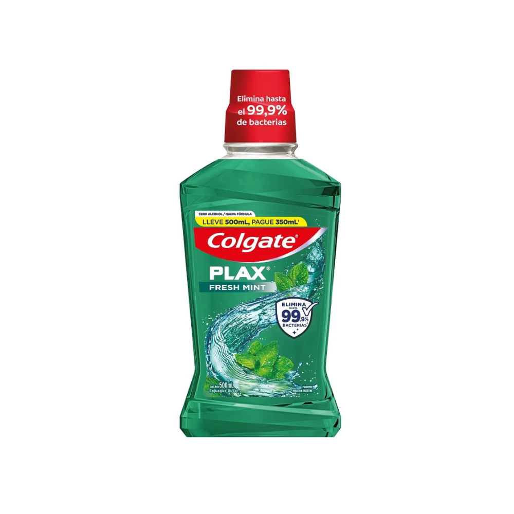Enjuague Bucal Colgate Plax Fresh Mint 500 ml