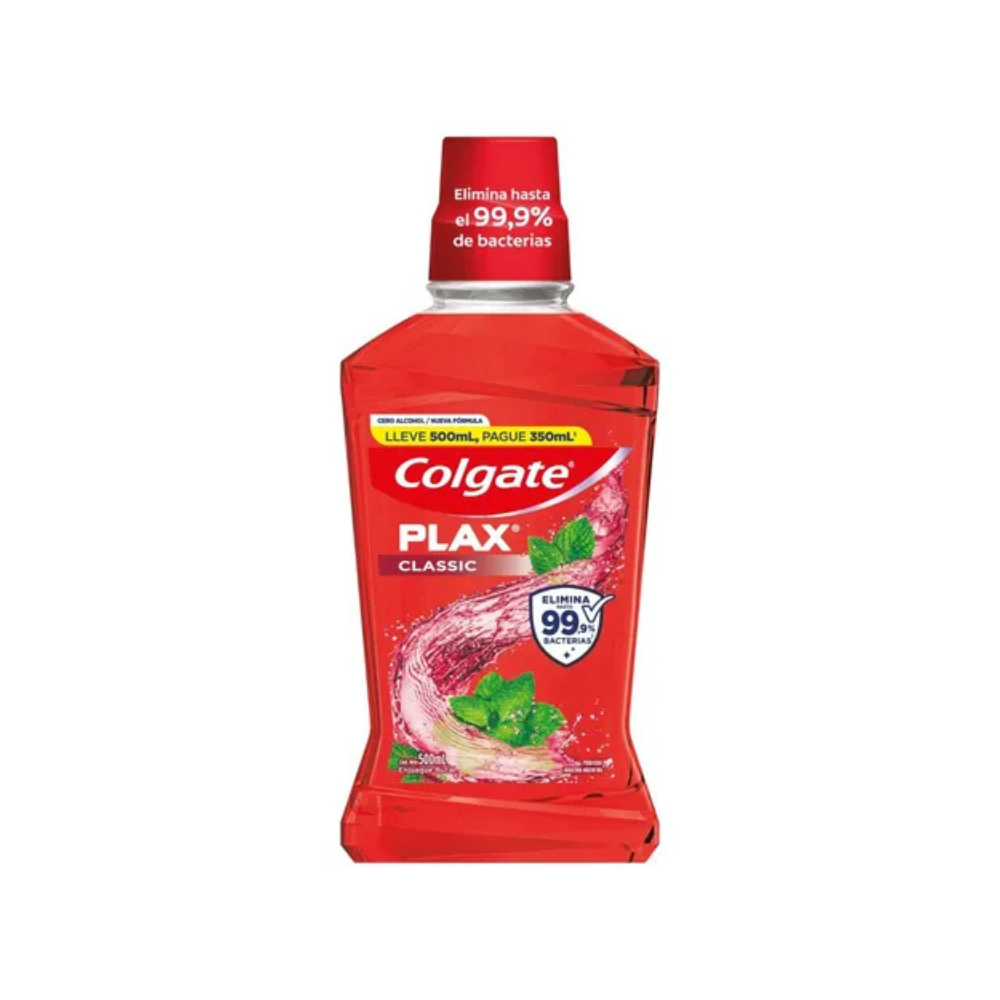 Enjuague Bucal Colgate Plax Classic 500 ml