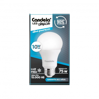 Lámparas LED Candela 10 W Luz Fría