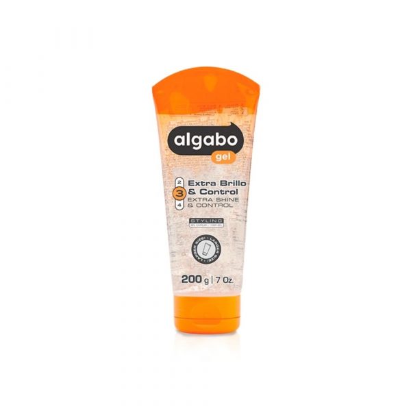 Gel Algabo Extra Brillo 200 gr