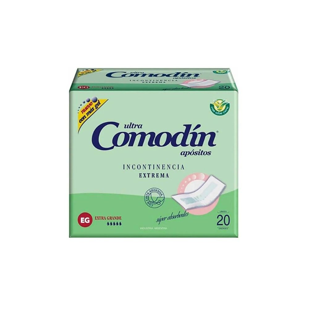 Apositos Comodín Incontinencia Extrema XG 20 Unidades