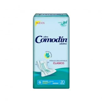 Pañal Comodín Recto Clásico G x 20 unidades