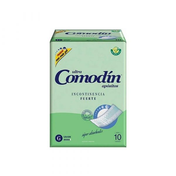 Apositos Comodín Incontinencia Fuerte G 10 Unidades
