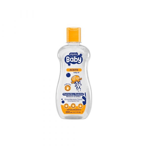 Aceite Baby Algabo 200 ml