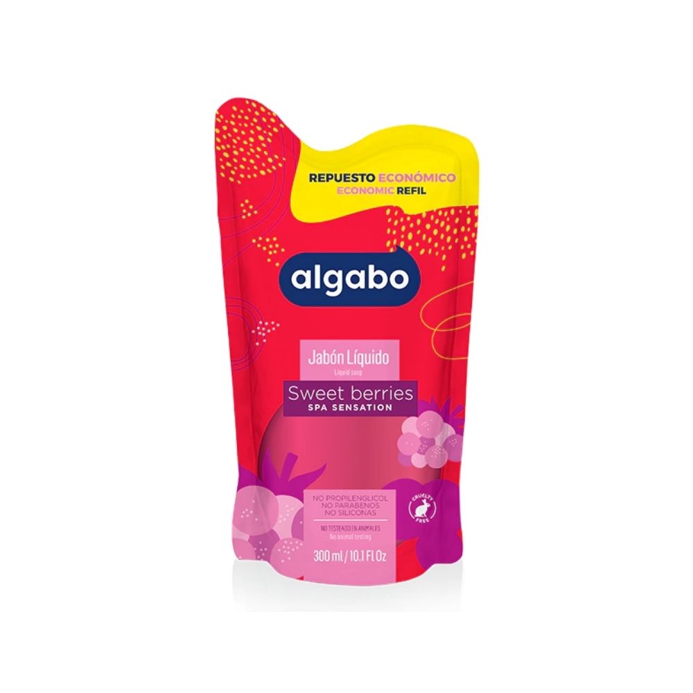 Jabón Líquido Algabo Frutos del Bosque 300 ml DP