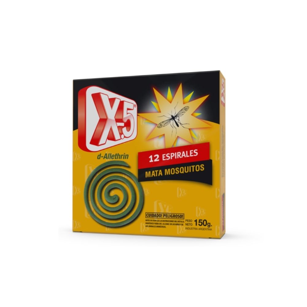 Espiral X5 en Caja 12 unidades