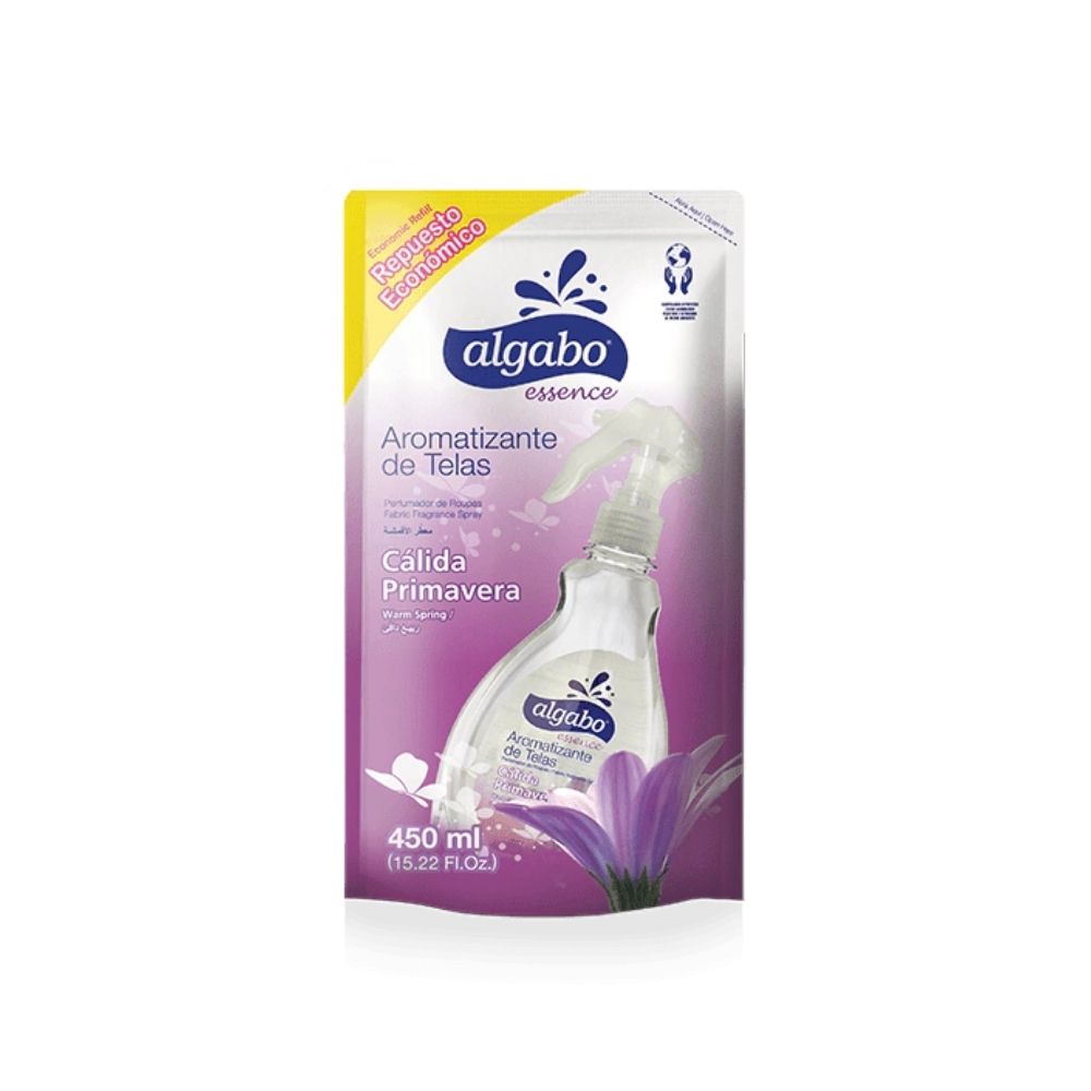 Perfume para Tela Algabo Cálida Primavera 450 ml DP