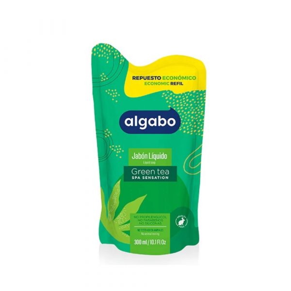 Jabón Líquido Algabo Green Tea 300 ml DP