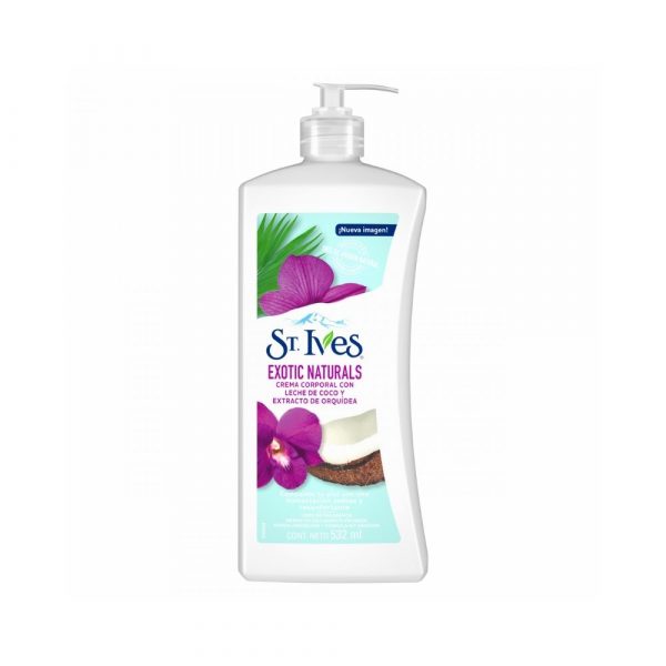 Crema Corporal St. Ives Exotic Natural 532 ml