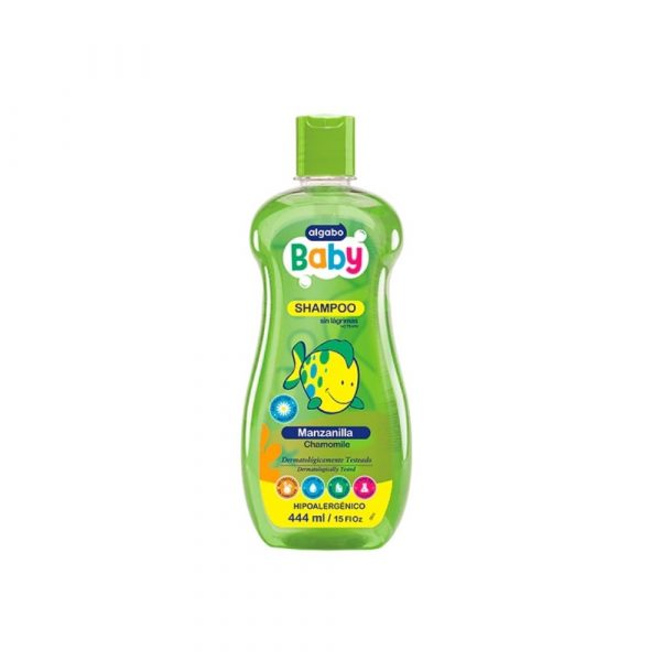Shampoo Algabo Baby Manzanilla 444 ml