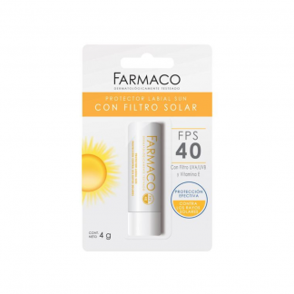 Protector Labial Farmaco X 4 GR C/ F.S . + 40