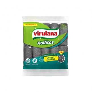 Lana de Acero Virulana 10 unidades