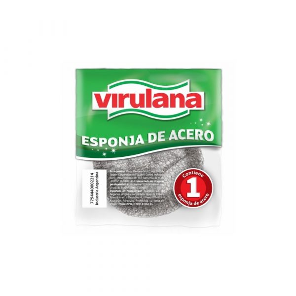 Esponja Virulana de Acero Alambre 22 gr