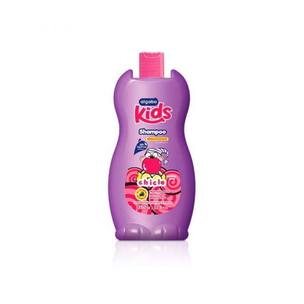 Shampoo Algabo Baby Kids Chicle 350 ml