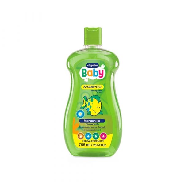 Shampoo Algabo Baby Manzanilla 750 ml