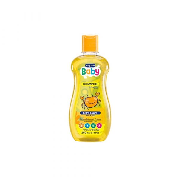Shampoo Algabo Baby Extra Suave 200 ml