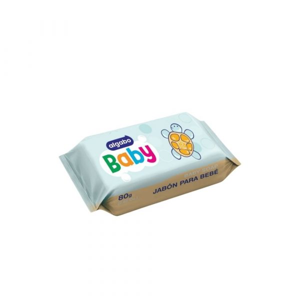 Jabón Algabo Baby Pack 80 gr